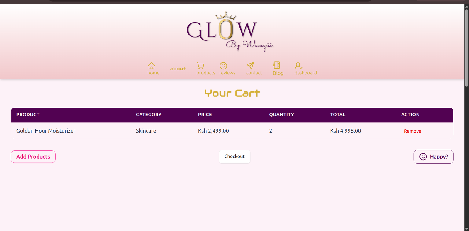Glow screenshot
